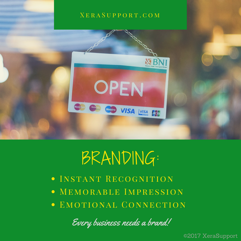 You need a brand that is instantly recognizable, memorably impressive, and emotionally connecting.  
